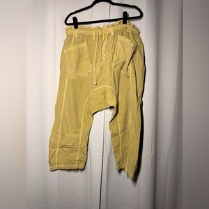 Free People Green Haram Pants